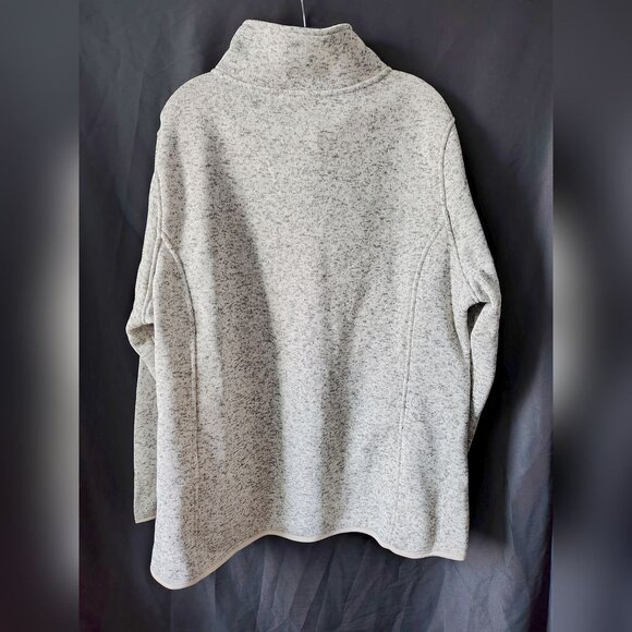 $185NWT Women's Canada Weather Gear Size 2X Color Heather Oatmeal Sweater Jacket - Picture 5 of 14